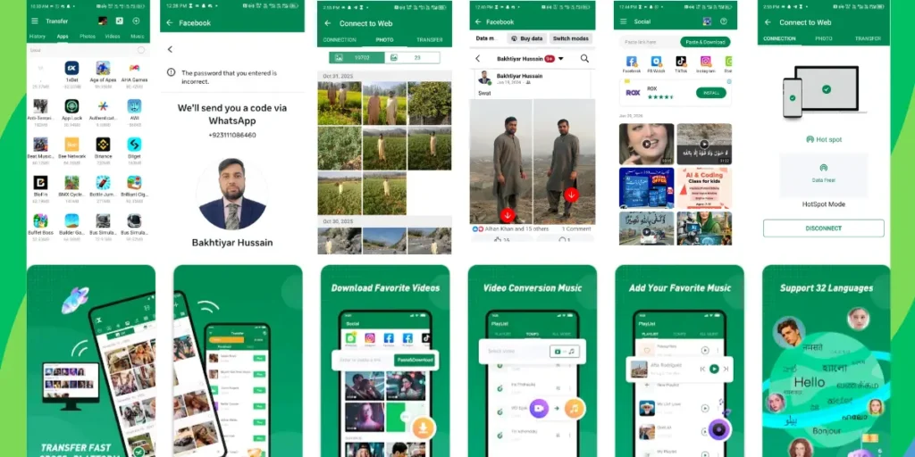 Xender app screenshots